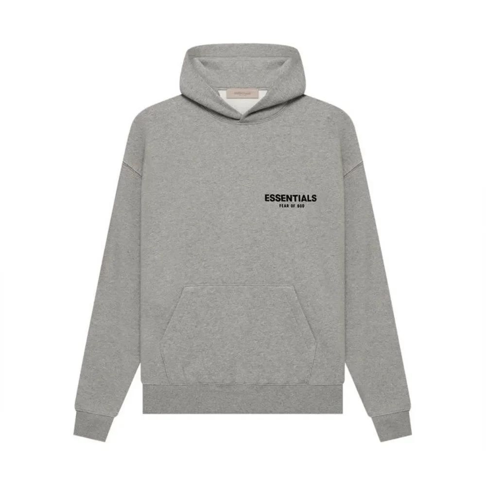 NEW Fear of God Essentials Hoodie 'Dark Oatmeal'